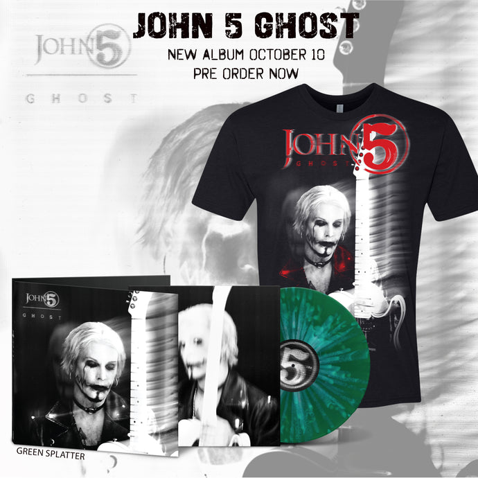 John 5  | GHOST LP | GREEN SPLATTER LTD ED BUNDLE