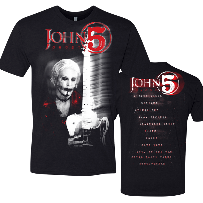 John 5 - GHOST ALBUM T Shirt - PRE-ORDER
