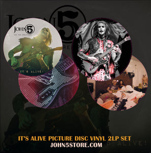 John 5 'It's Alive' 2LP Picture Disc Vinyl - Limited Edition