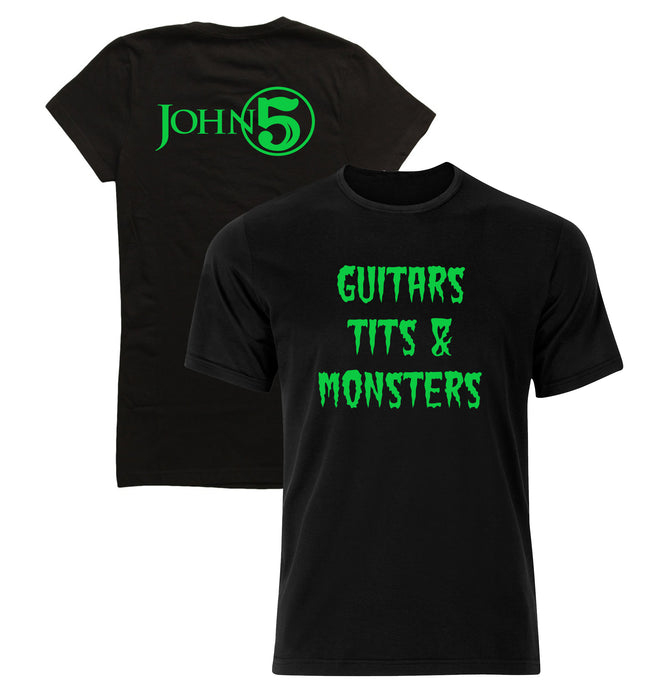 John 5 - Guitars, Tits & Monsters II T Shirt
